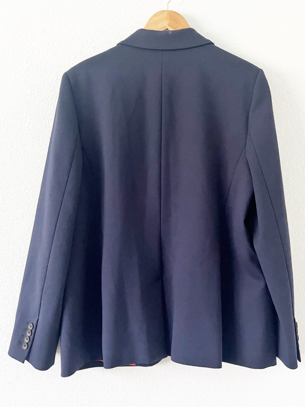 Boden Navy Blue Business Casual Career Office Chic Tailored Blazer Jacket - Picture 8 of 9